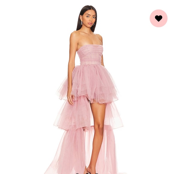 Revolve- mauve- gown - Picture 3 of 9